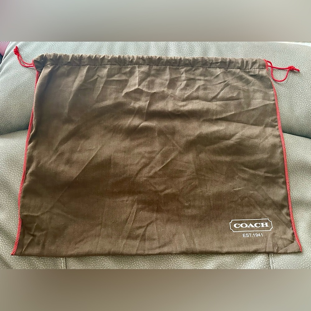 Vintage Coach Drawstring Dust Bag